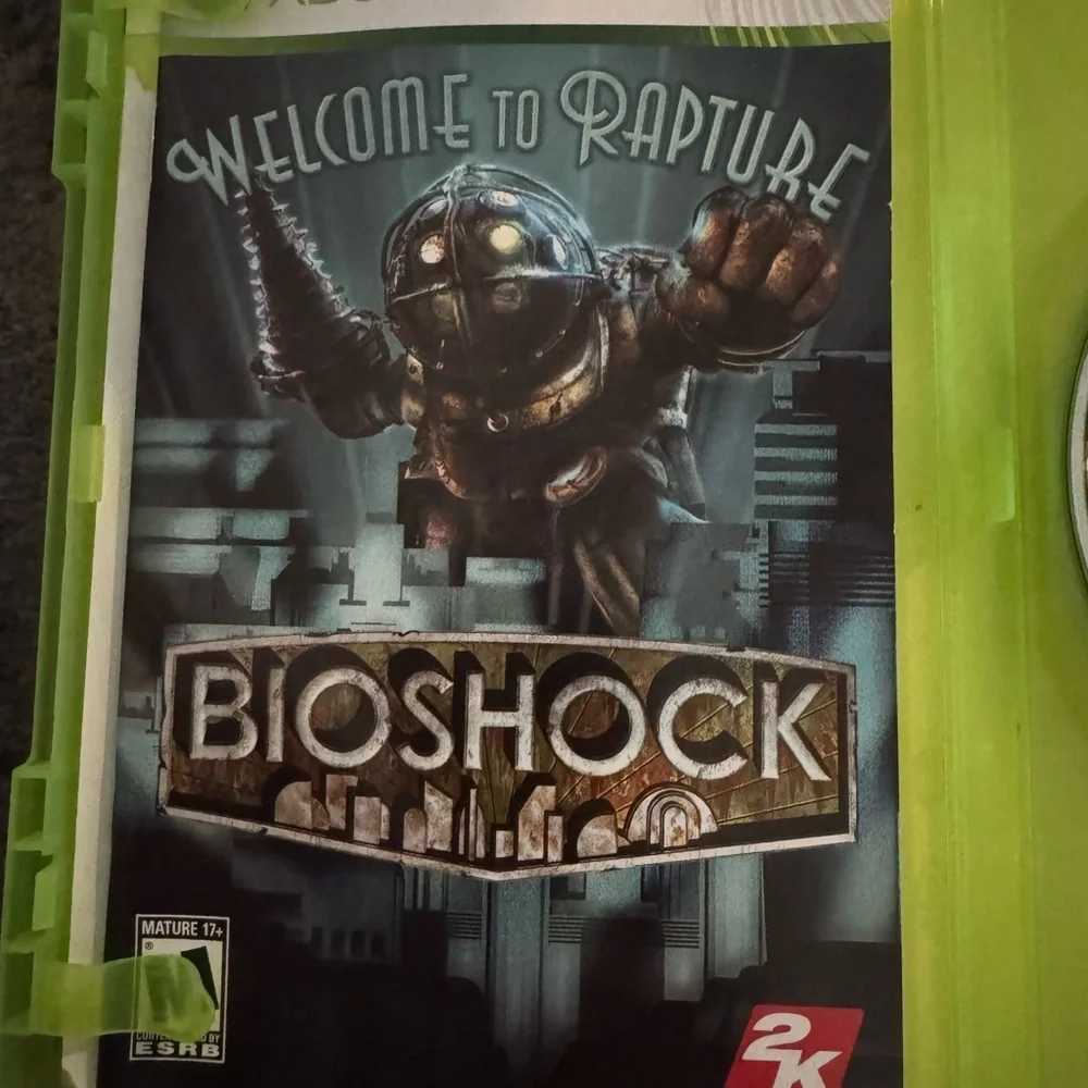 Microsoft Xbox 360 BioShock Black and Green Edition